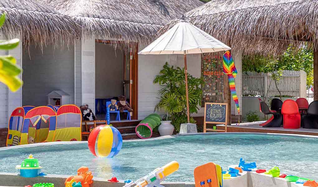 Kids Club hotel lujo Ozen Life Maadhoo Maldivas
