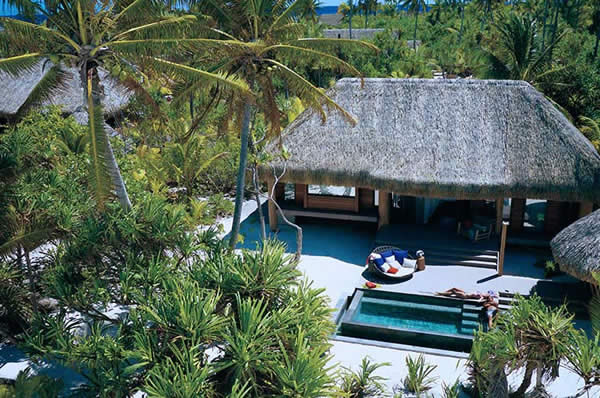 Villa Hotel the Brando Viaje lujo a Polinesia Francesa y Estados Unidos