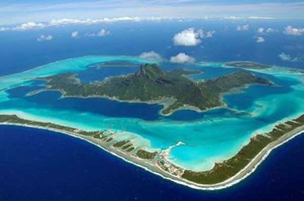 Vista Bora Bora Viaje lujo a Polinesia Francesa y Estados Unidos
