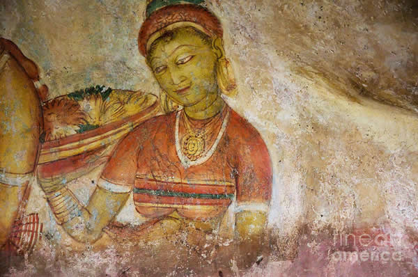 Pinturas murales en Sirigiya Sri Lanka viajes a medida y de novios lujo
