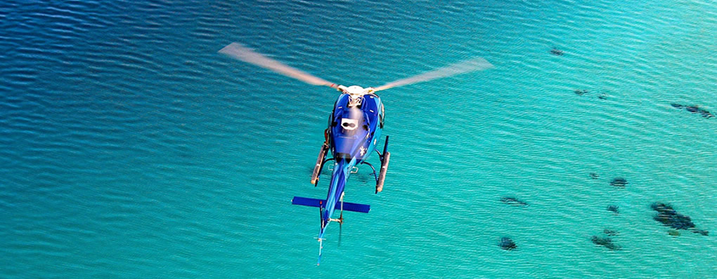 Excursiones de lujo helicóptero en la Polinesia Francesa