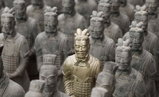 Guerreros de Terracota en China
