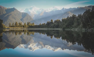 Paisaje de Nueva Zelanda