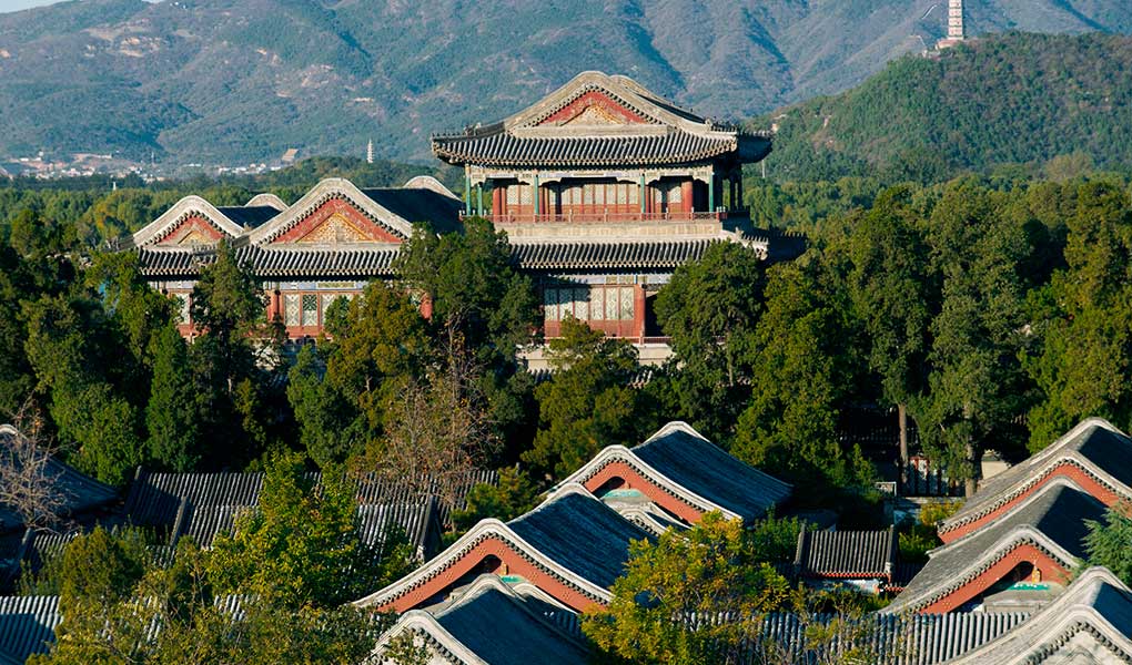 Aman at Summer Palace vistas al Palacio de Verano en Beijing
