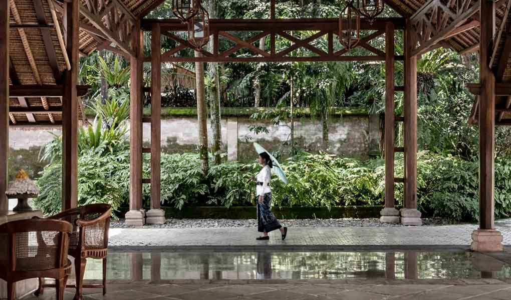 Hotel de lujo en Ubud Amandari en Indonesia