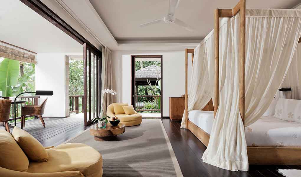 Interiores de la Villa de Lujo privada en Bali