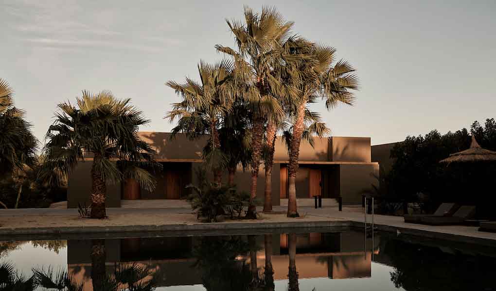 Atardecer hotel Casa Cook en la playa de El Gouna Mar Rojo