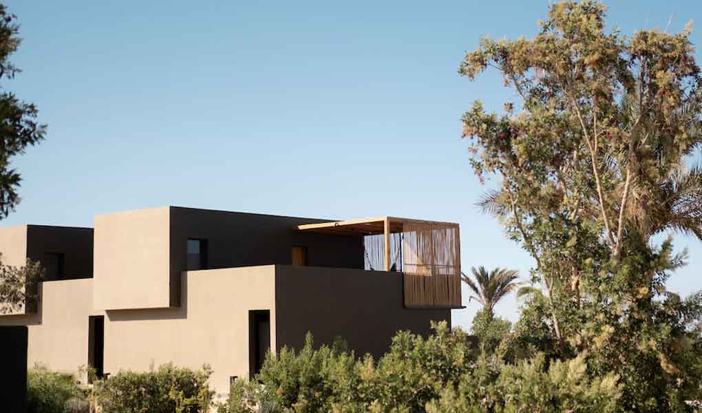 Habitación con terraza y vistas al Mar Rojo en Egipto