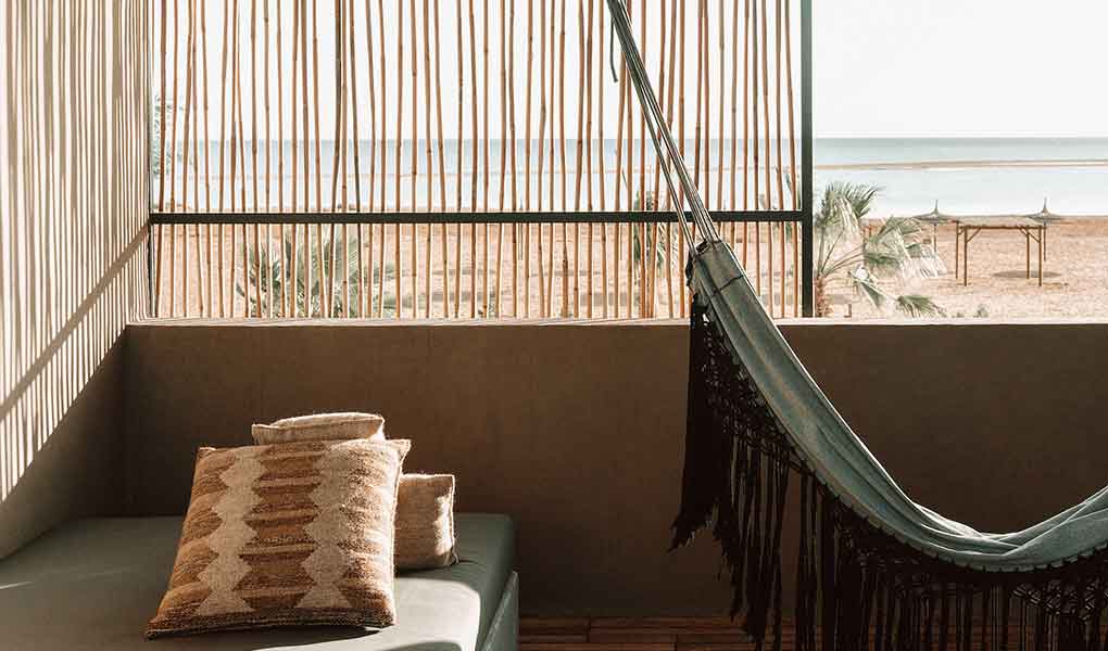 Vistas al Mar Rojo desde la terraza del hotel Casa Cook