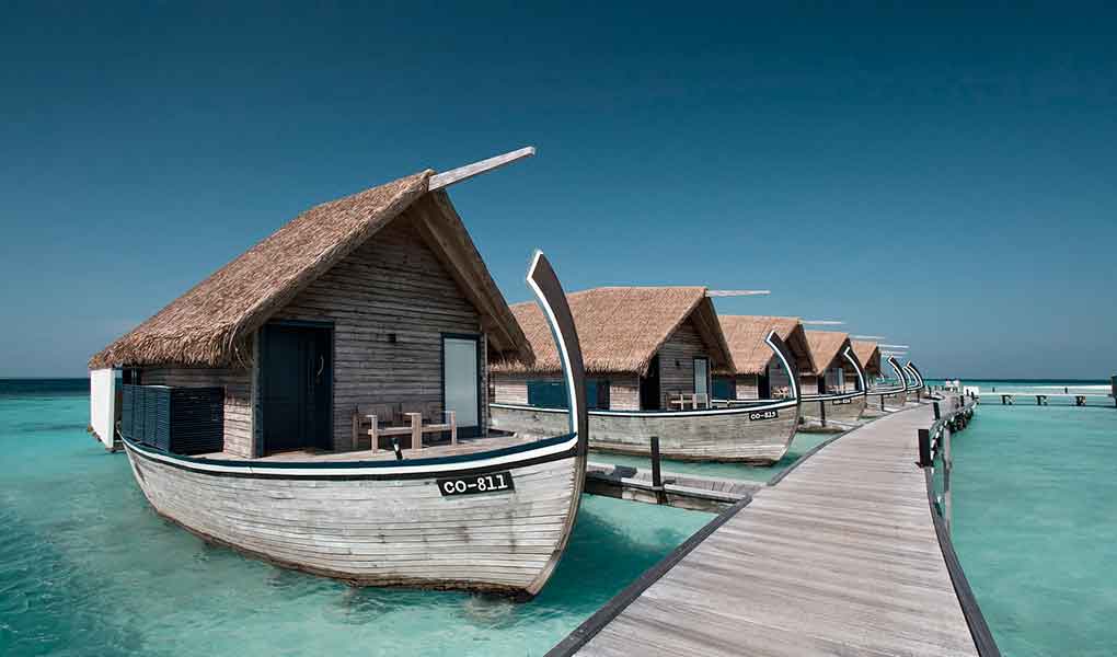 Over Water en Maldivas hotel de lujo COMO Cocoa Island