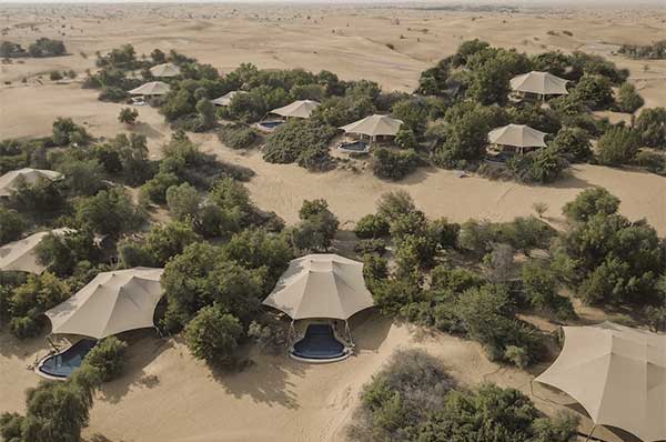 Visita el desierto desde Dubai hotel de lujo