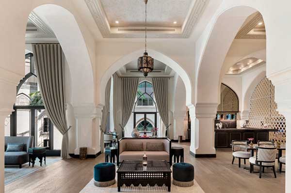 Entrada lobby Palace Downtown en Dubai