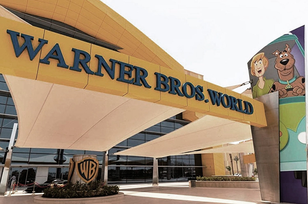 Entrada al parque Warner Bros World Abu Dhabi