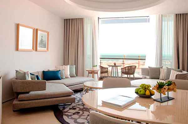 Vistas al mar desde la habitación  Jumeirah Saadiyat Island