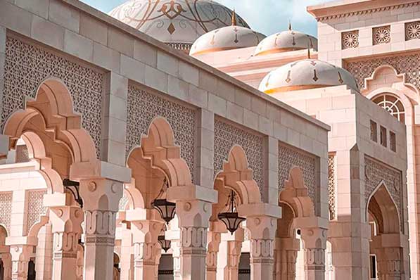 Qasr Al Watan, el palacio presidencial arquitectura exterior 