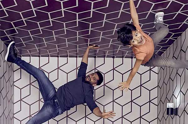 Museum Of Illusions viaje en familia a Dubai