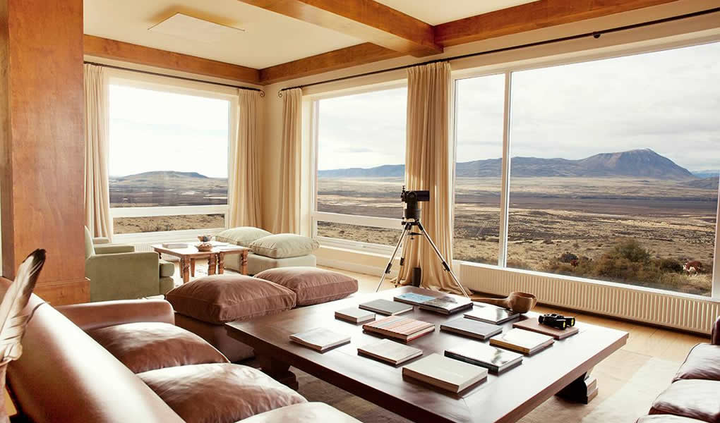 EOLO salón con vistas más cercano