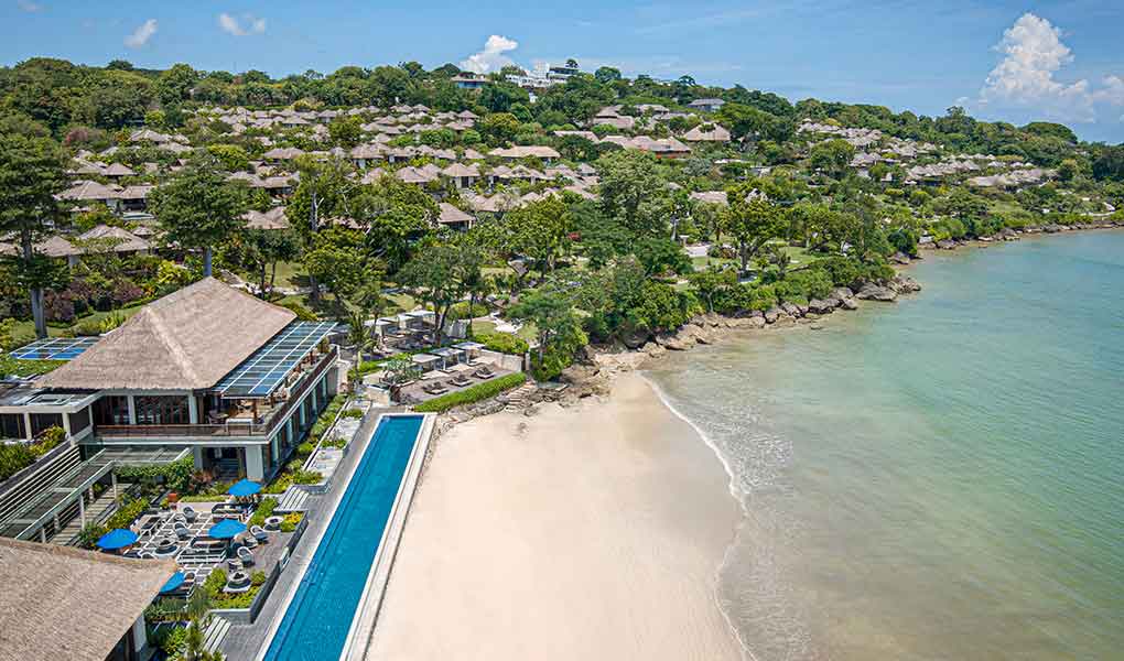 Playa del hotel Four Seasons Resort Bali At Jimbaran Bay en Indonesia