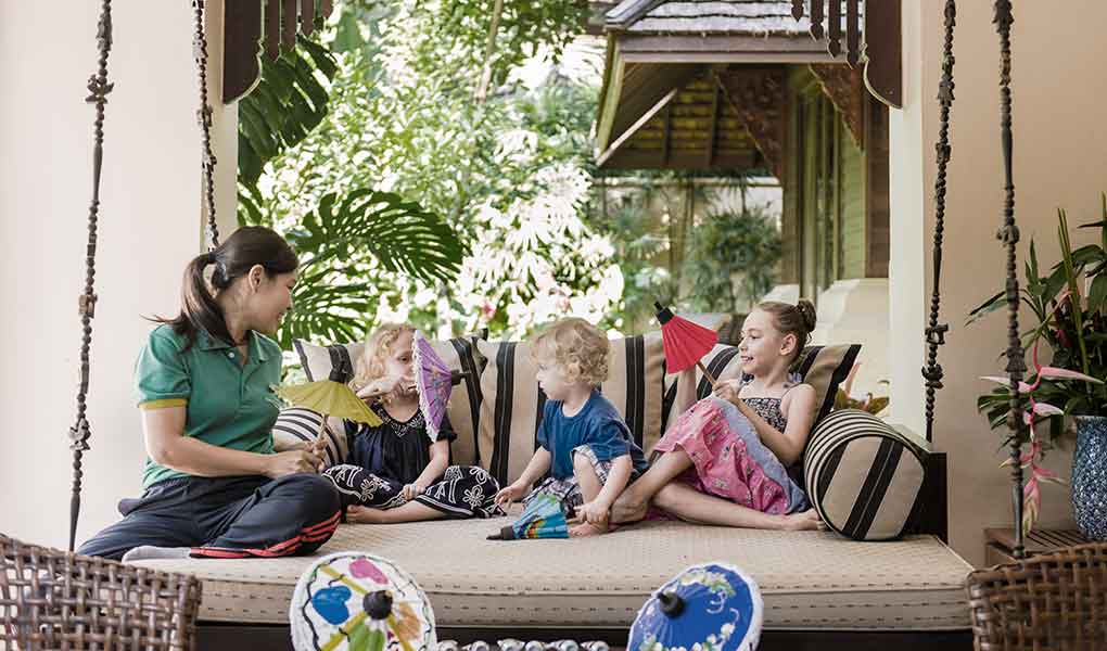 Actividades con niños hotel Four Seasons Chiang Mai