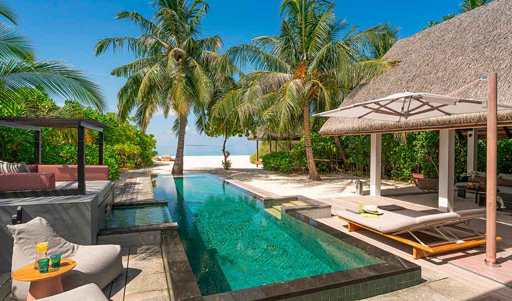 Villa de lujo con piscina privada del hotel