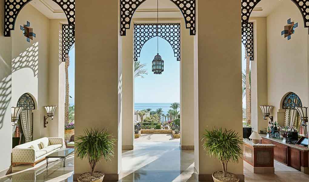 Vistas al Mar Rojo desde el hotel Four Seasons Sharm El Sheikh