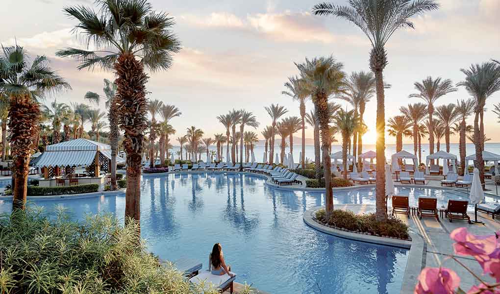 Piscinas de zonas comunes hotel Four Seasons Sharm El Sheikh