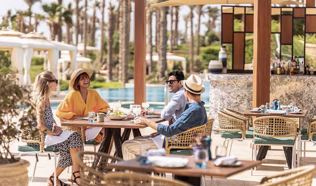 Restaurante del hotel de lujo Four Seasons Sharm El Sheikh