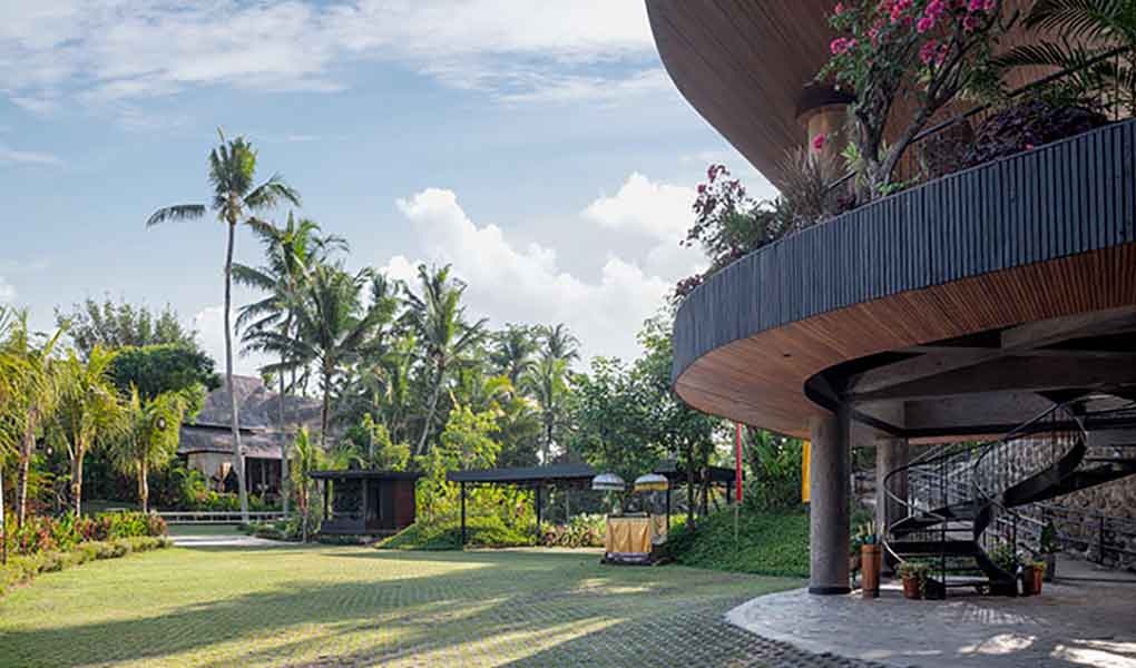 Entrada al resort wellness en Bali Gdas Bali Health and Wellness Resort