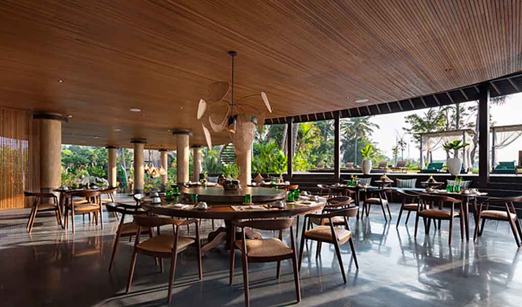 Restaurante del hotel Gdas Bali Health and Wellness Resort
