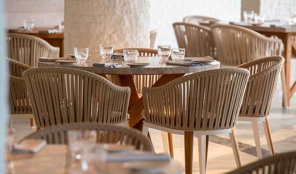 Restaurante de lujo del hotel Abu Dhabi