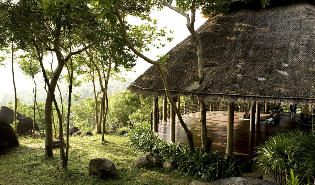 Pabellón de Yoga en Kamalaya