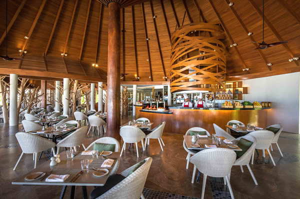 Restaurante en Maldivas hotel Ozen Life Maadhoo