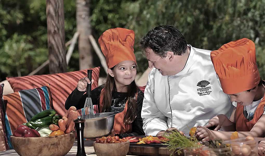 Actividades con niños en el hotel Mandarin Oriental Marrakech