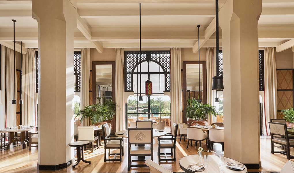 Restaurante del hotel Mandarin Oriental Marrakech