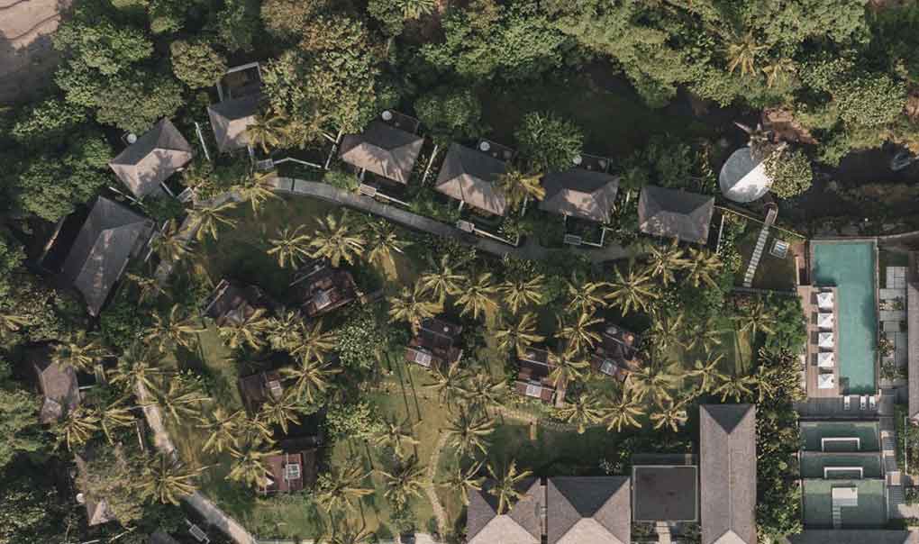Hotel de lujo en Bali Nirjhara en medio de la naturaleza en Indonesia