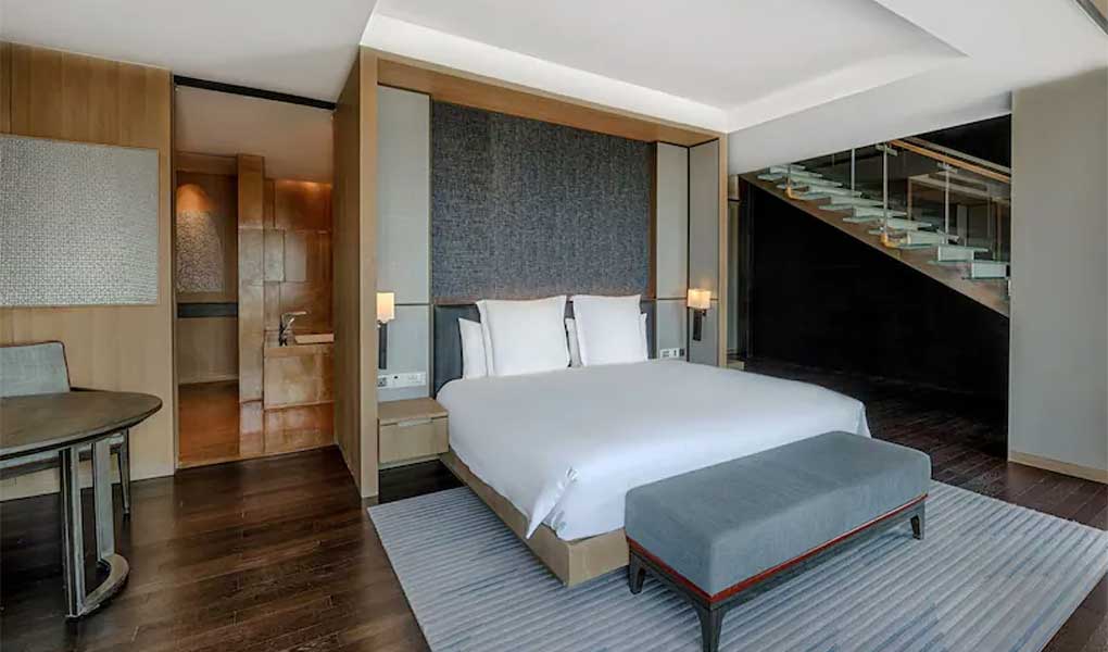 Habitación del hotel en Pekín Park Hyatt Beijing