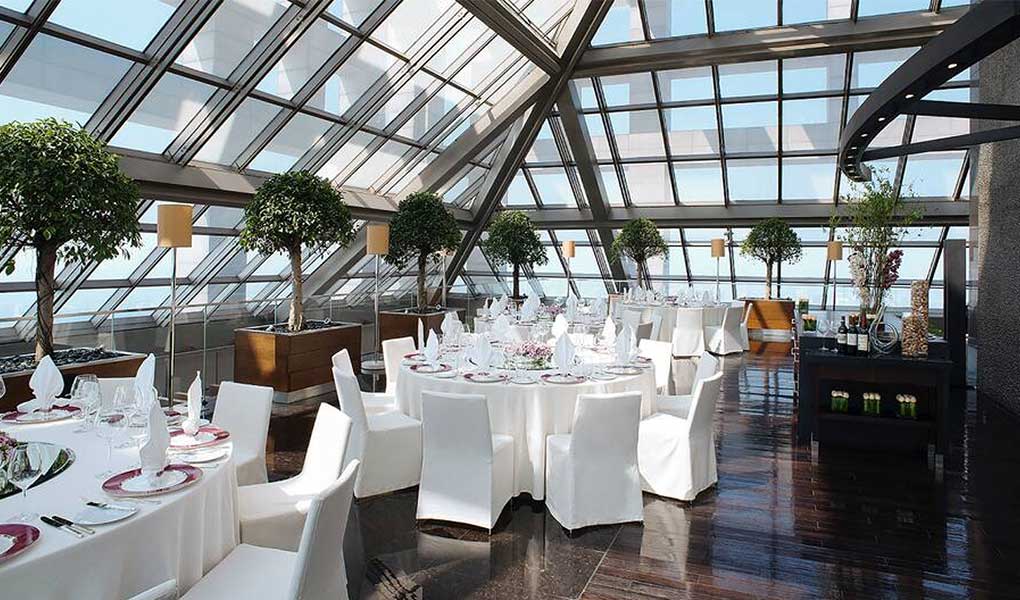 Restaurante del hotel Park Hyatt Beijing en Pekín