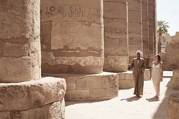 Visitas a templos antiguos en Aswan en Egipto