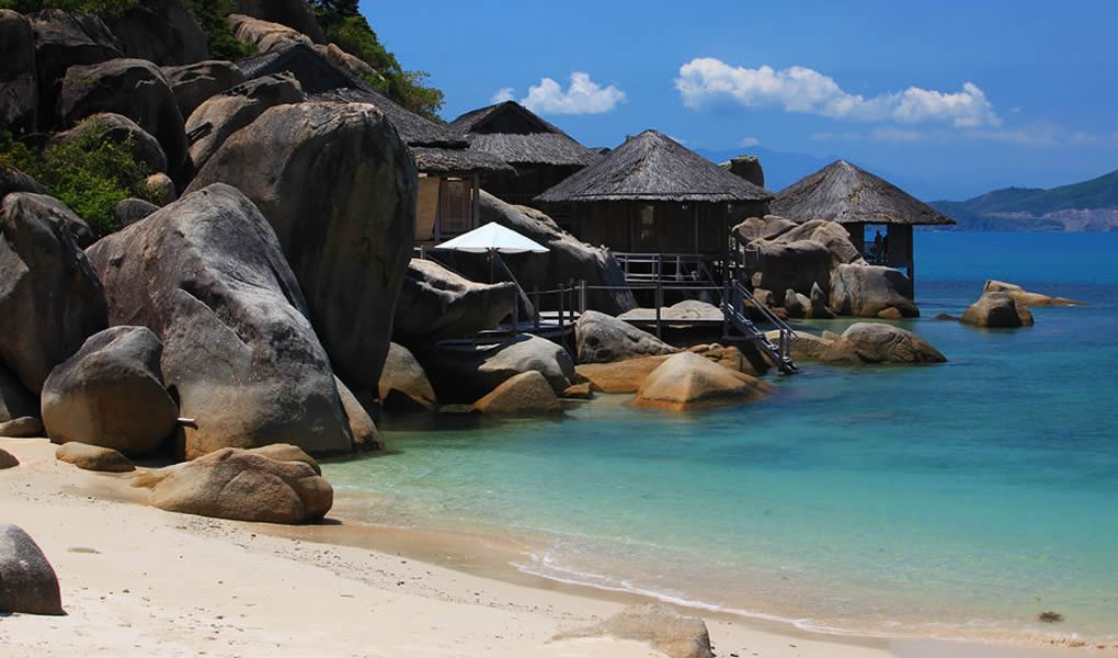 Six Senses Ninh Van Bay. Hoteles de lujo y boutique en Ninh Van Bay, Vietnam