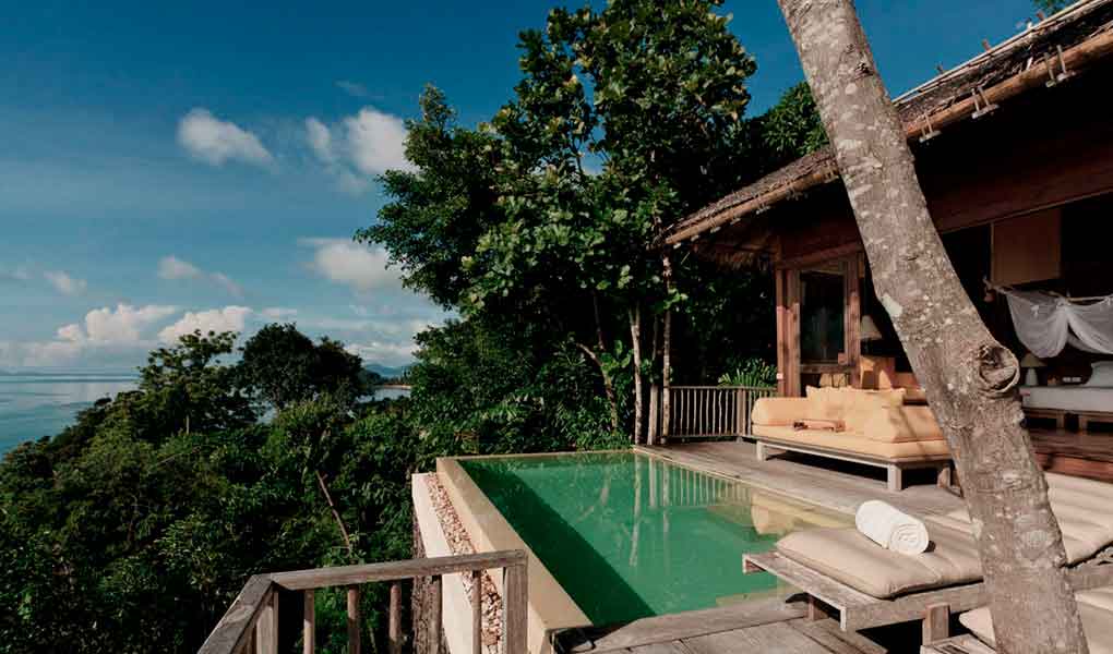 Piscina Villa Privada de lujo en hotel Six Senses Yao Noi