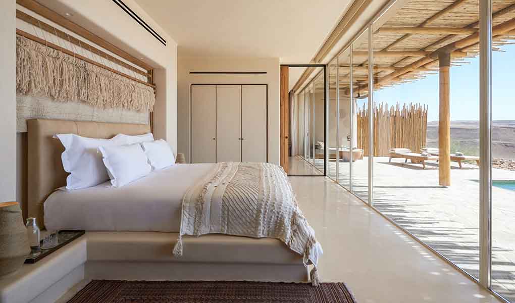 Habitación del lujo en el desierto de Israel Six Senses Shaharut