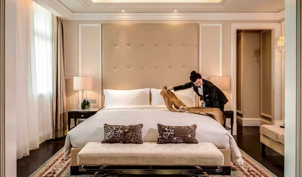 Habitaciones de lujo renovadas del hotel
