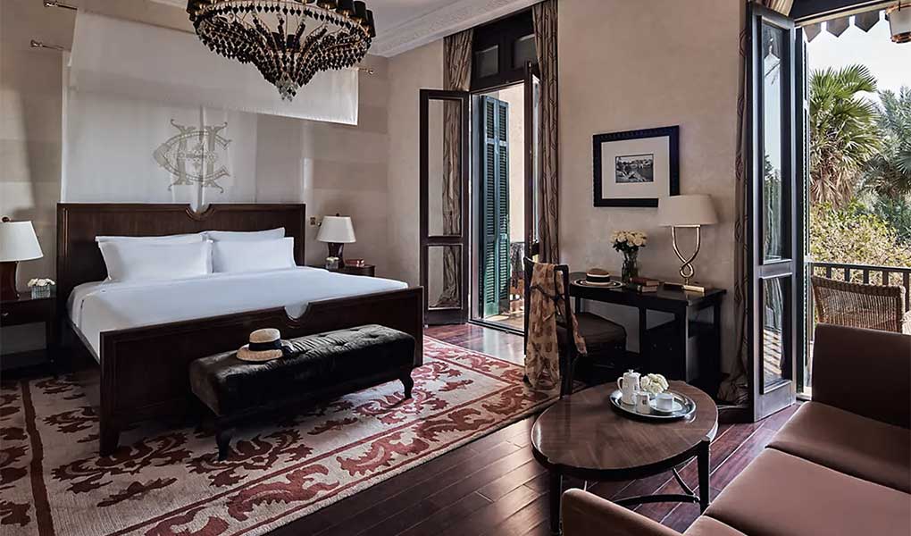 Habitación del hotel Sofitel Legend Old Cataract Aswan lujo en Egipto