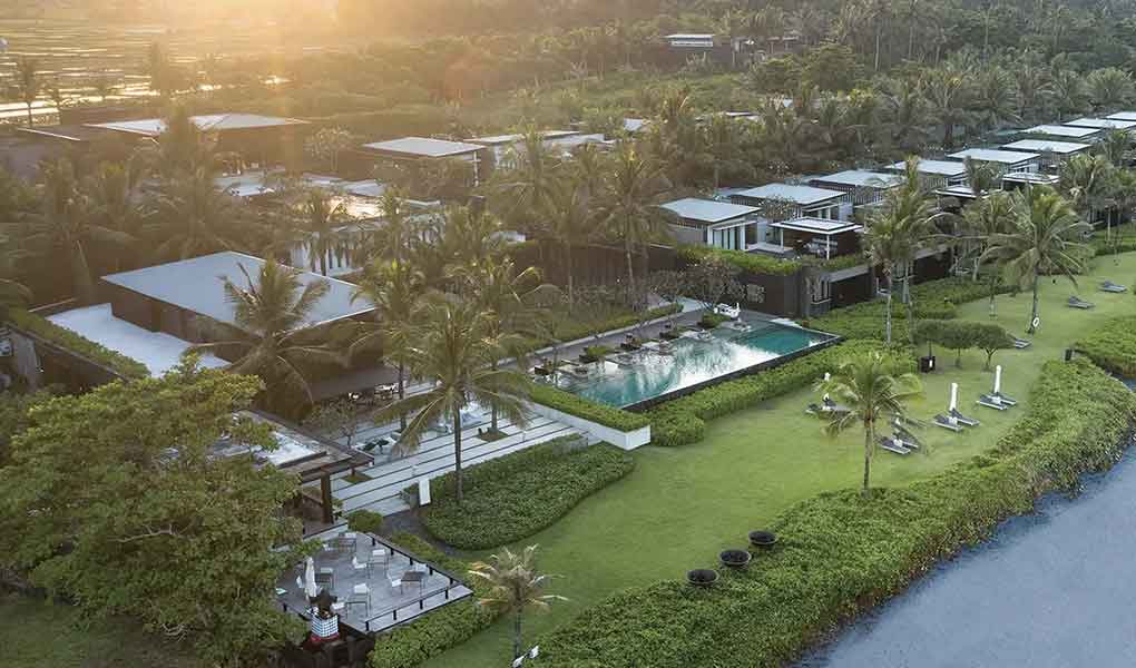 Villas privadas en Bali sobre la playa Soori Bali en Indonesia