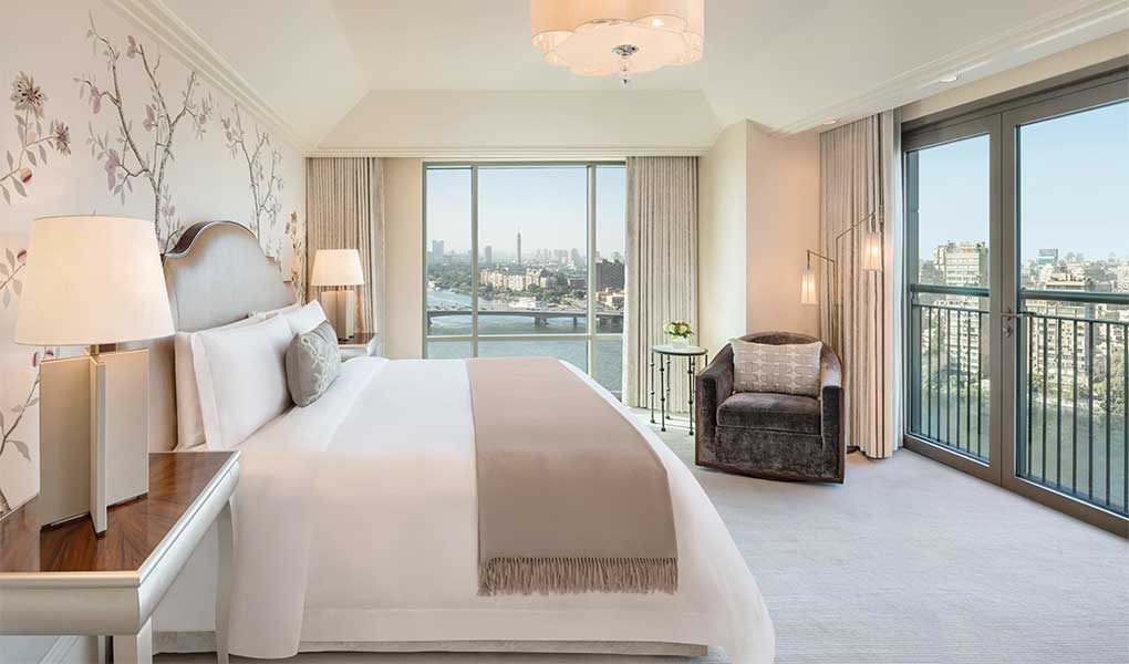 Habitación con vistas al Nilo hotel The St Regis Cairo Egipto