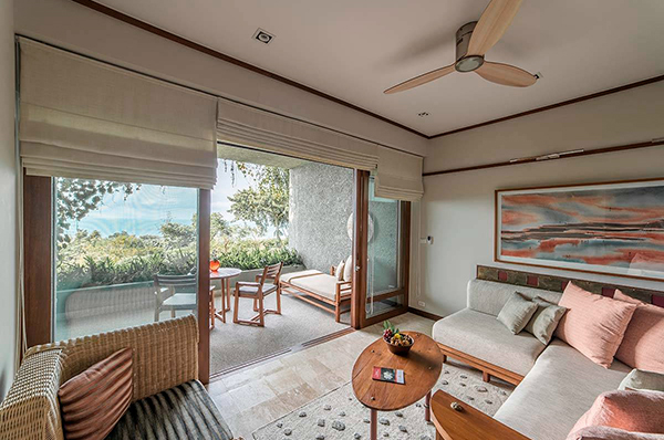 Vistas desde la habitación en Kamalaya Koh Samui Wellness
