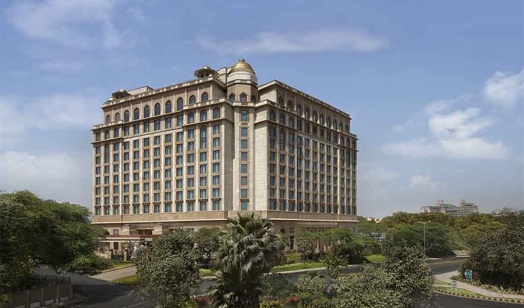 Vistas exteriores del hotel del famoso arquitecto británico Edwin Lutyens