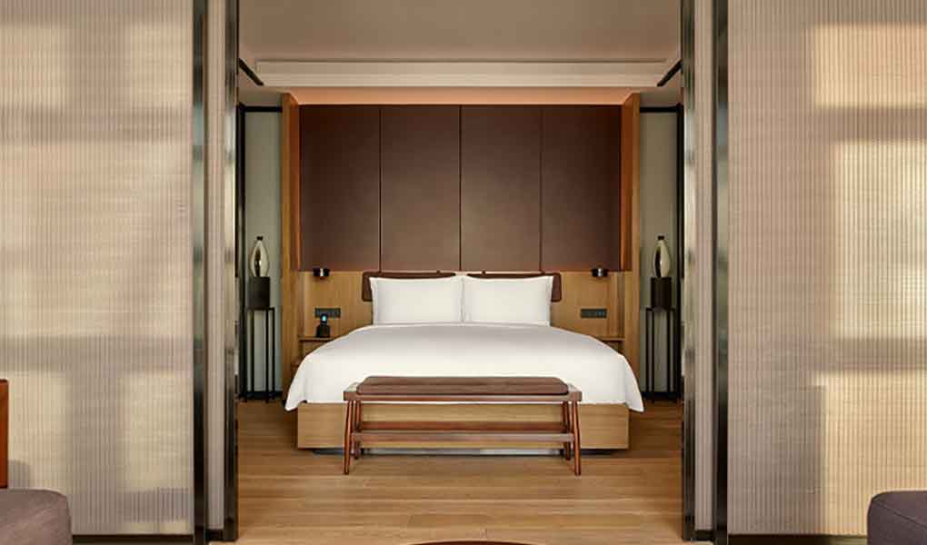 Habitación decoración interior hotel de lujo en China