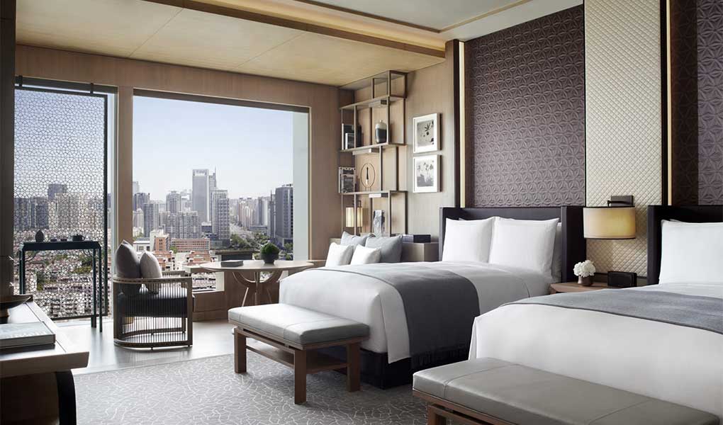Habitación del hotel The Ritz-Carlton Xian en China