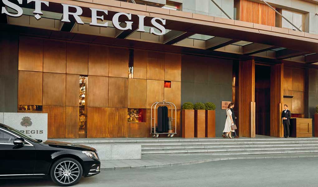 Entrada exterior The St. Regis Istanbul en Turquía